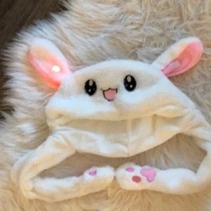 Light up bunny hat